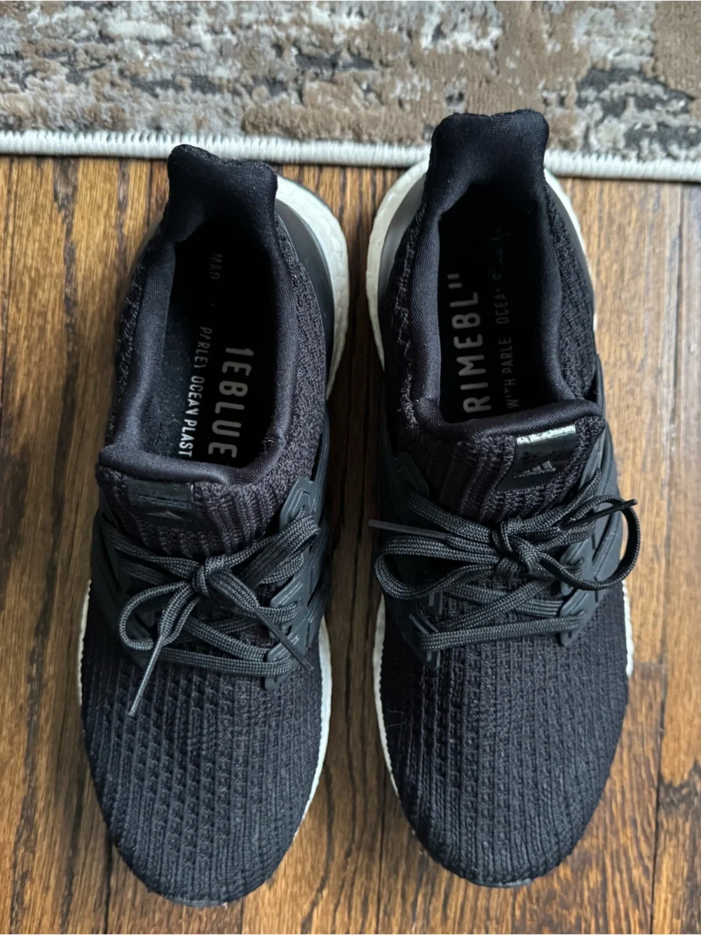 adidas Black Knit Sneakers